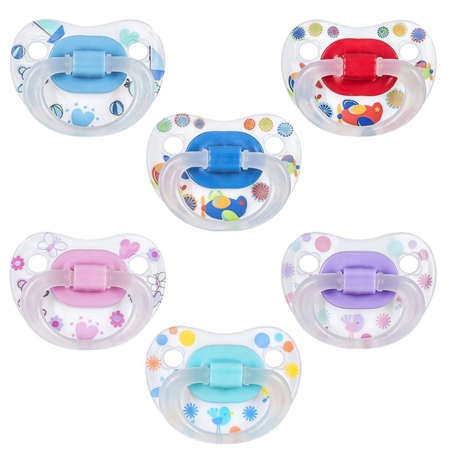 Bebedor 131 Classy Desenli Silikon Damaklı No 1 0-6 Ay Emzik