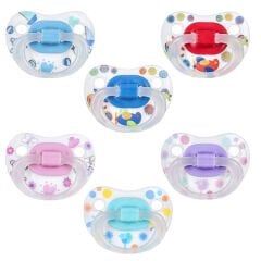 Bebedor 131 Classy Desenli Silikon Damaklı No 1 0-6 Ay Emzik