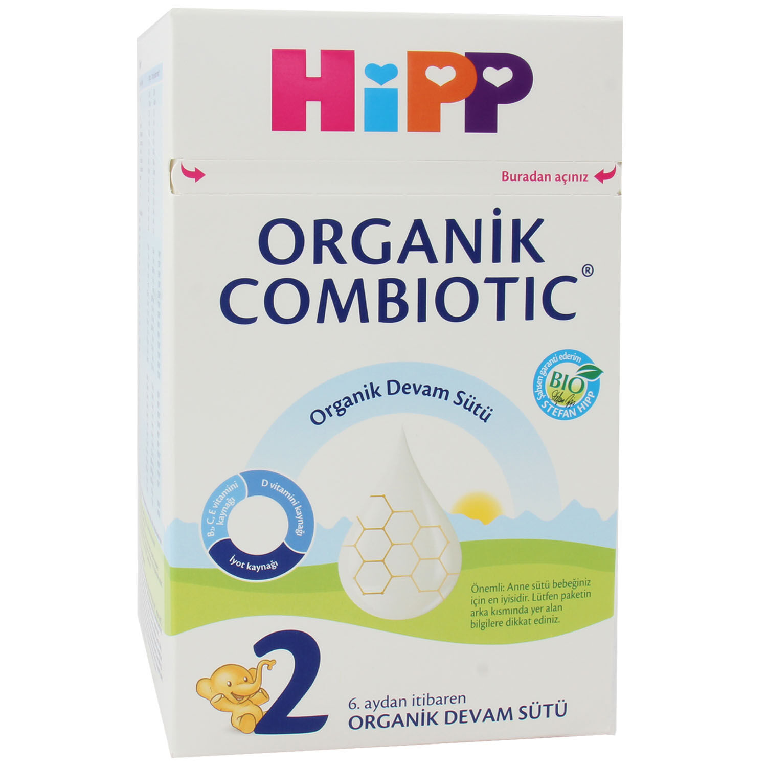 Hipp 2 Organik Combiotic Devam Sütü 800 gr