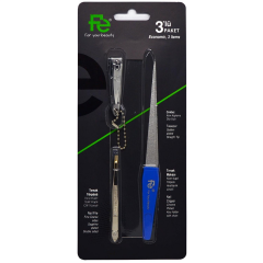 Fe Ekonomik 3 lü Paket (Cımbız Tırnak Makası Tırnak Törpüsü) FEPI023