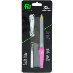 Fe Ekonomik 3 lü Paket (Cımbız Tırnak Makası Tırnak Törpüsü) FEPI023