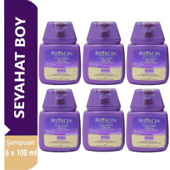 Bioxcin Collagen Ve Biotin Hacim Şampuanı 100 ml Seyahat Boy 6 ADET