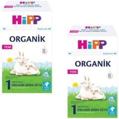 Hipp 1 Organik Keçi Sütü Bazlı Bebek Sütü 400 gr 2 ADET