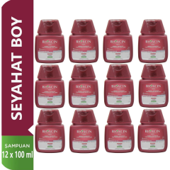 Bioxcin Forte Saç Dökülmesine Karşı Bitkisel Şampuan 100 ml Seyahat Boy 12 ADET