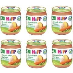 Hipp Kavanoz Maması Organik Sebze Karışımı 125 gr 6 ADET