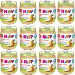 Hipp Kavanoz Maması Organik Armut Püresi 125 gr 12 ADET
