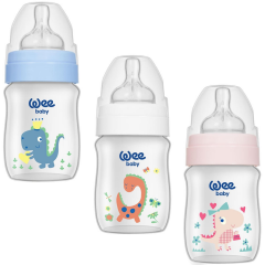 Wee Baby Klasik Plus Geniş Ağızlı PP Biberon 150 ml