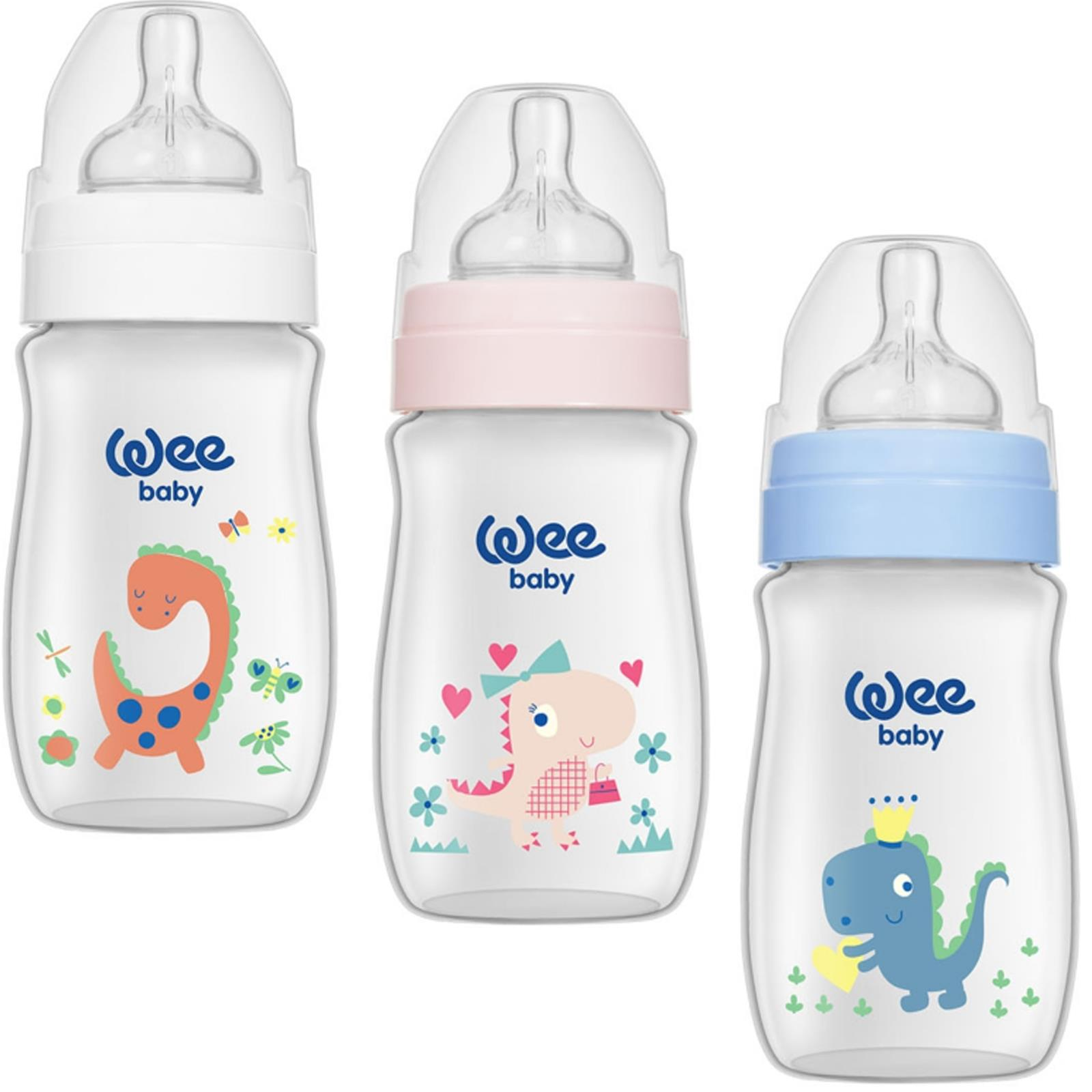 Wee Baby 136 Klasik Plus Geniş Ağızlı PP Biberon 250 ml