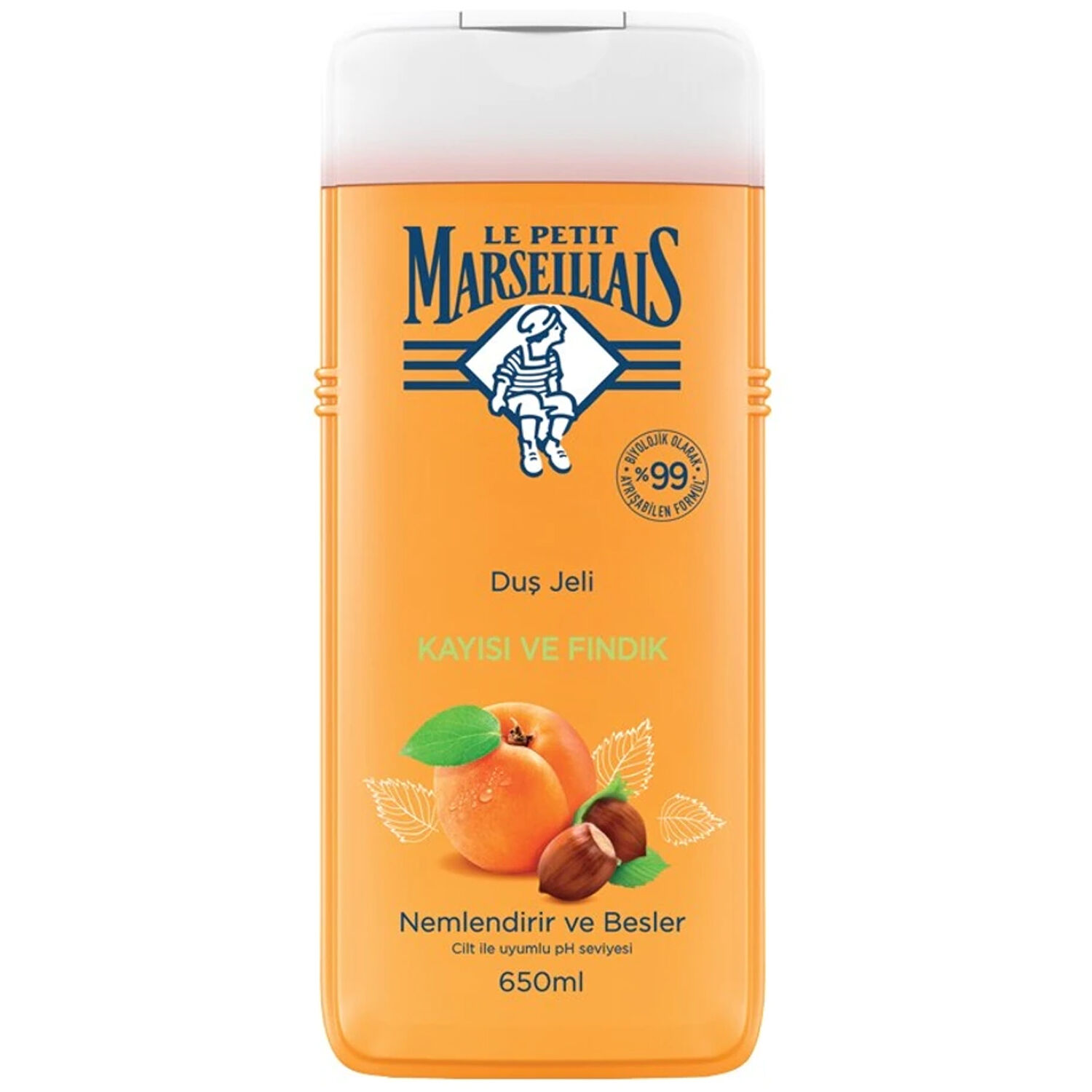 Le Petit Marseillais Kayısı Ve Fındık Özlü Duş Jeli 650 ml