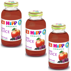 Hipp Organik Kırmızı Meyveli Elma Suyu 200 ml 3 ADET