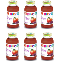 Hipp Organik Kırmızı Meyveli Elma Suyu 200 ml 6 ADET