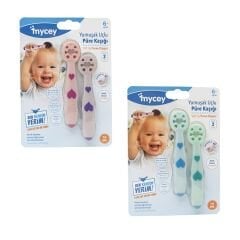 Mycey Yumuşak Uçlu Püre Kaşığı 2 li Set