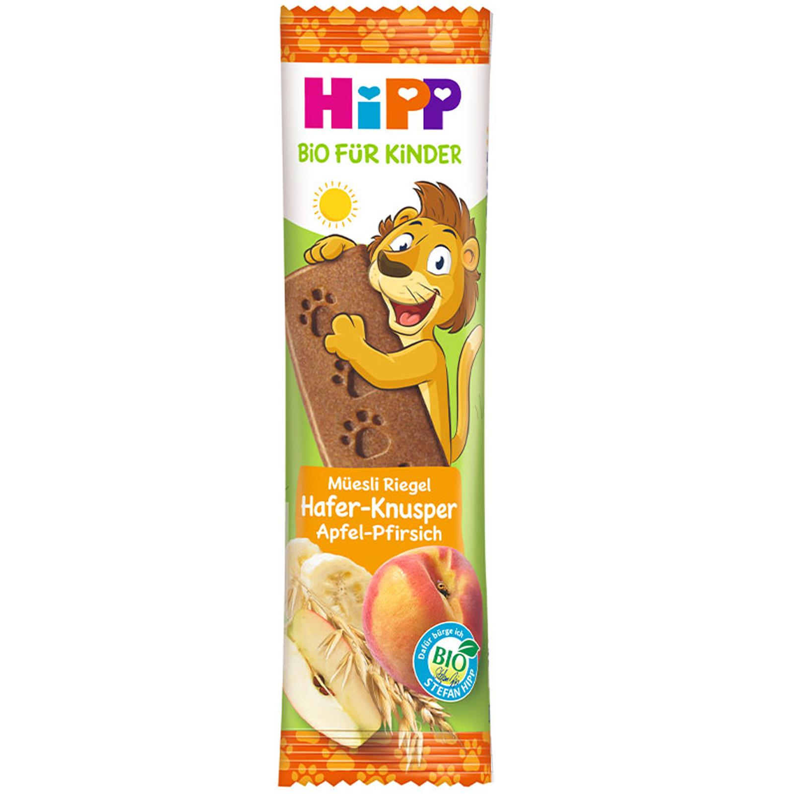 Hipp Organik Şeftali ve Elmalı Meyve Barı 20 gr