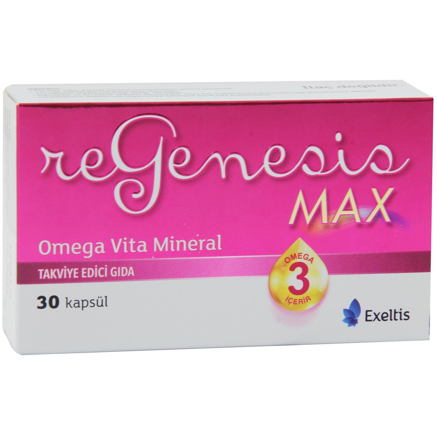 Regenesis Max Takviye Edici Gıda 30 Kapsül