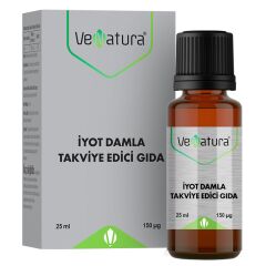 Venatura İyot Damla Takviye Edici Gıda 25 ml