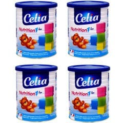 Celia Nutrition 1 Bebek Sütü 0 - 6 Ay 400 gr 4 ADET