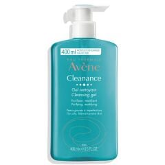 Avene Cleanance Gel Yağlı Ciltler İçin Temizleme Jeli 400 ml Ekonomik Boy