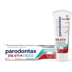 Parodontax Diş Eti Hassasiyet Ve Ferahlık Beyazlatıcı Florürlü Diş Macunu 75 ml