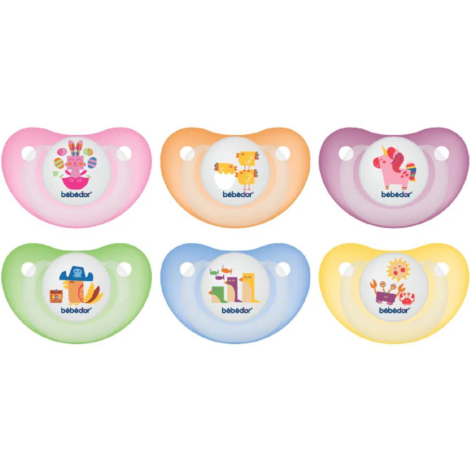 Bebedor 192 Classic Serisi Damaklı Emzik No 2 6-18 ay