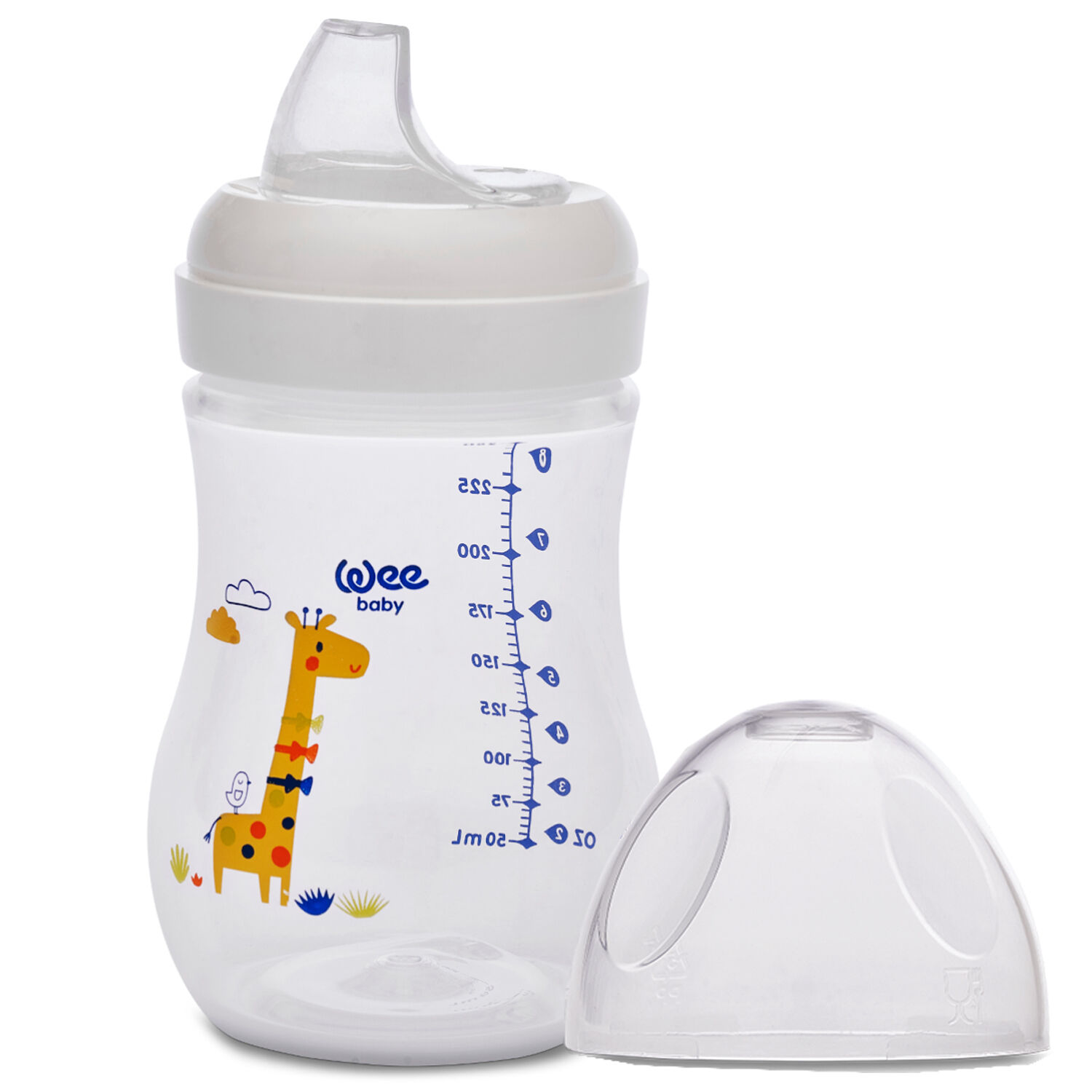 Wee Baby Natural PP Alıştırma Bardağı 250 ml Zürafa