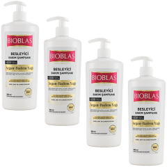 Bioblas Besleyici Bakım Şampuanı Argan Ve Badem Yağı 900 ml 4 ADET