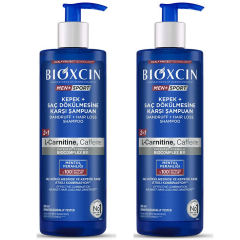 Bioxcin Men Sport Kepek Ve Saç Dökülmesine Karşı Şampuan 500 ml 2 ADET