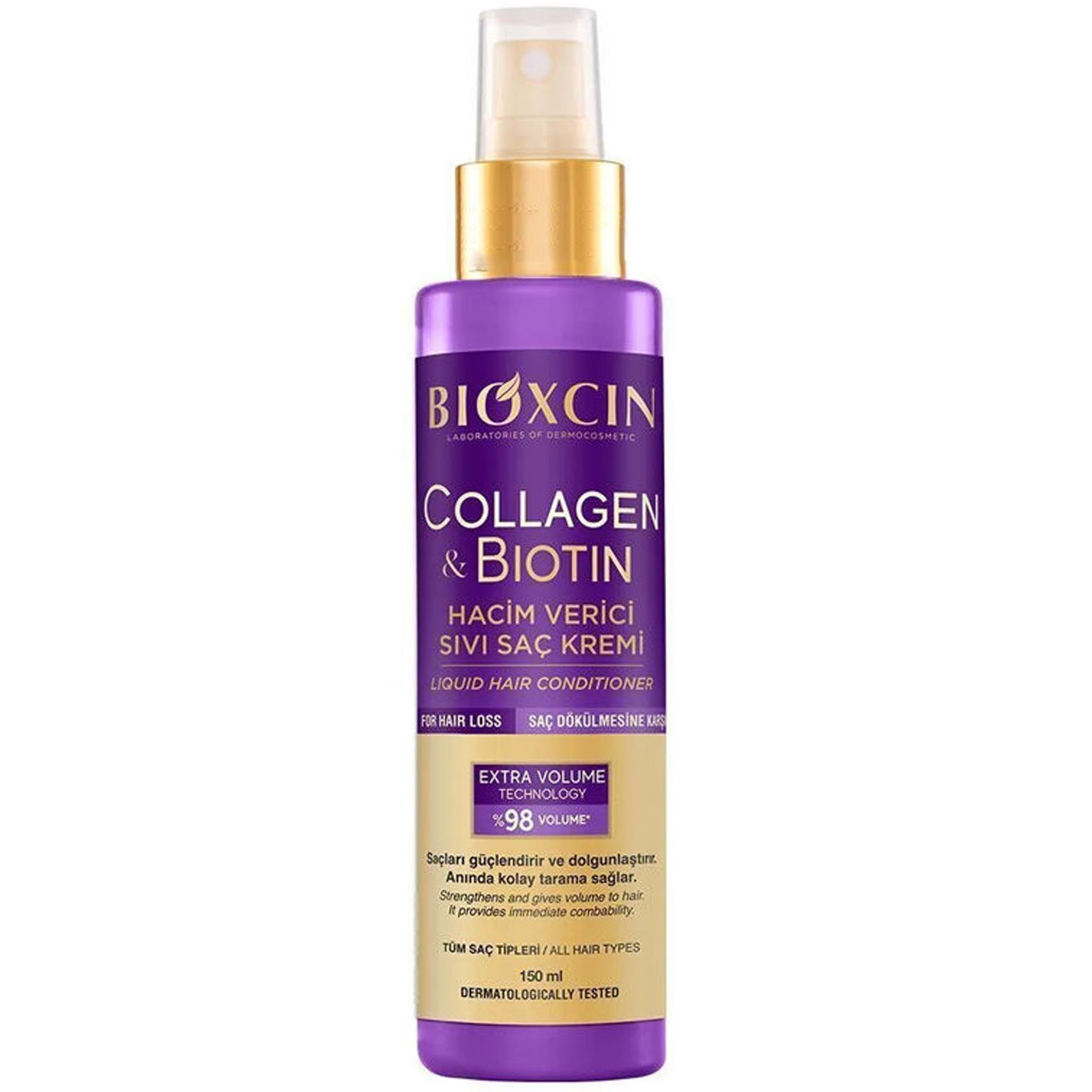 Bioxcin Collagen Biotin Hacim Verici Sıvı Saç Kremi 150 ml