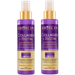Bioxcin Collagen Biotin Hacim Verici Sıvı Saç Kremi 150 ml 2 ADET