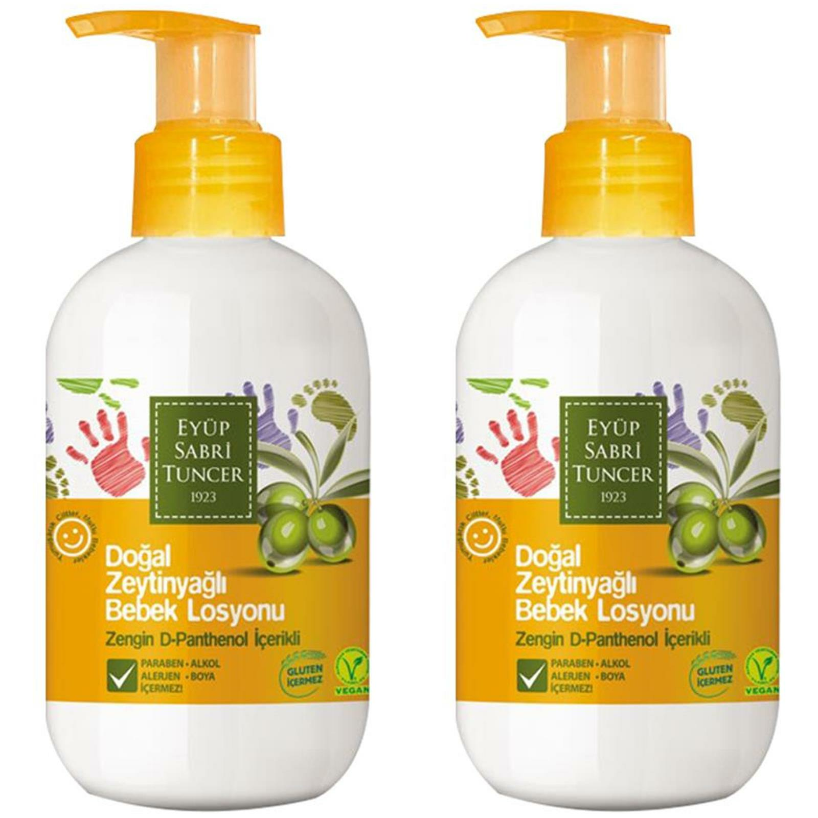 Eyüp Sabri Tuncer Doğal Zeytinyağlı Bebek Losyonu 280 ml 2 ADET