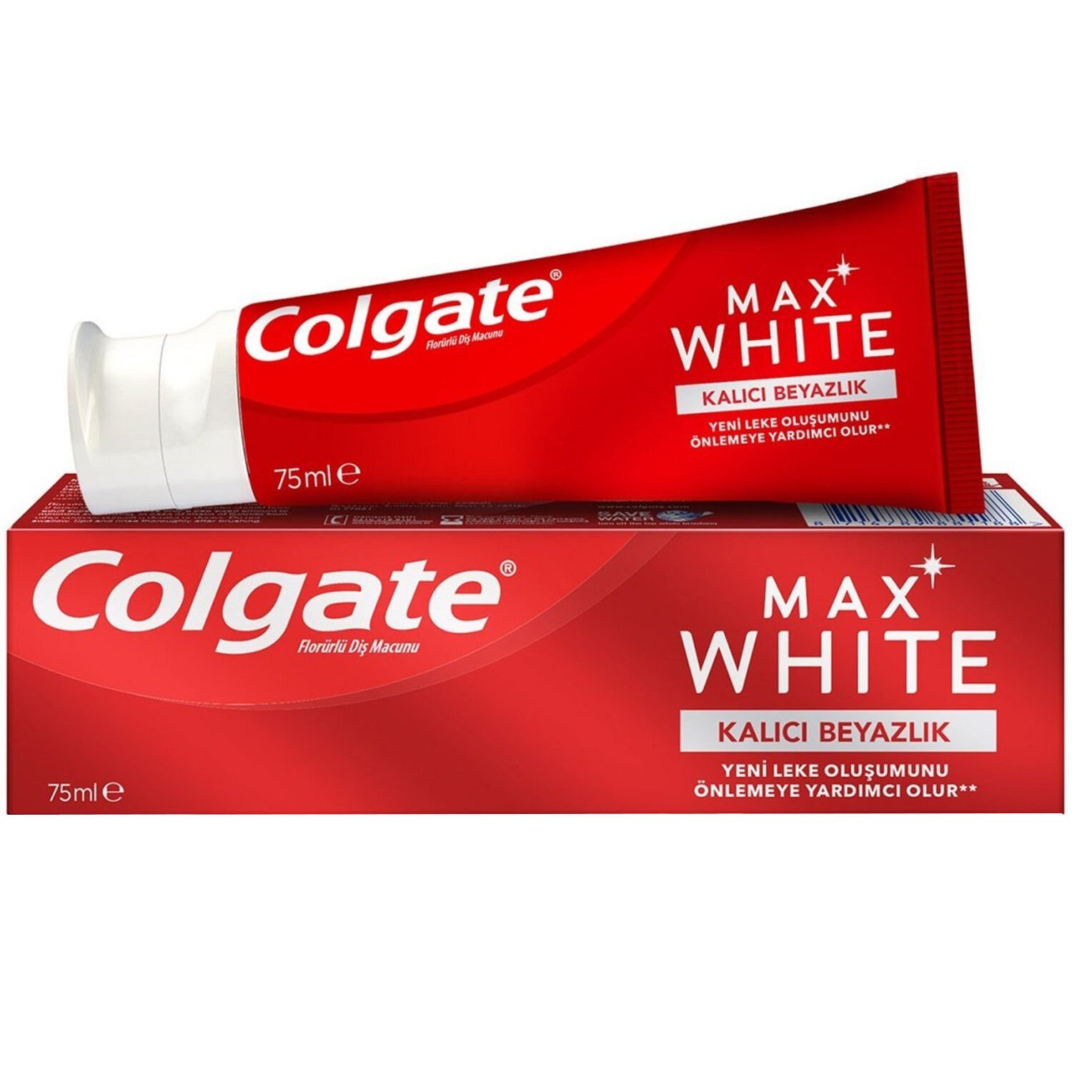 Colgate Max White Kalıcı Beyazlık Beyazlatıcı Diş Macunu 75 ml